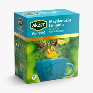 Akzer Maydanozlu   Limonlu Çay 60 Lı Süzen Poşet görseli.