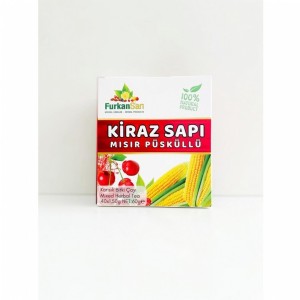 Furkan Kiraz Saplı Mısır Püsküllü Karışık Bitki Çayı 40 Lı görseli.