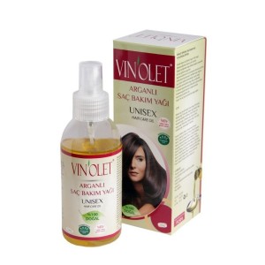 Vinolet Arganlı Saç Bakım Yağı 125 Ml görseli.