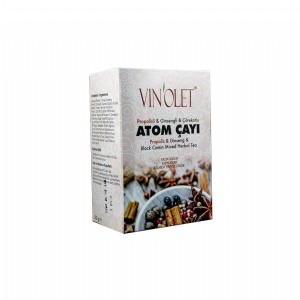 Vinolet Atom Çayı Küp Şeklinde 180 Gr görseli.