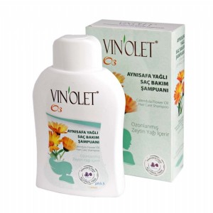 Vinolet Aynısafa Yağlı Saç Bakım Şampuanı 350 Ml görseli.